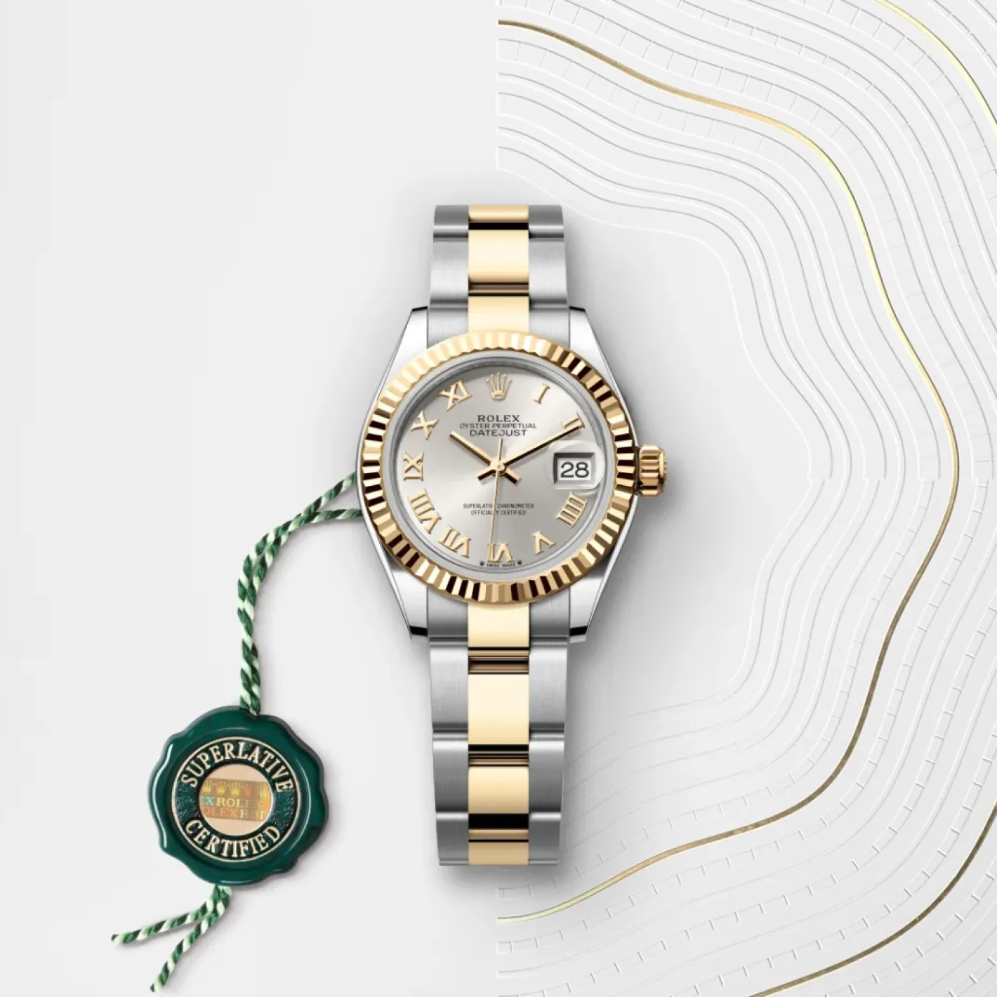 Rolex Lady-Datejust Rolesor amarillo —combinación de acero Oystersteel y oro amarillo Discount