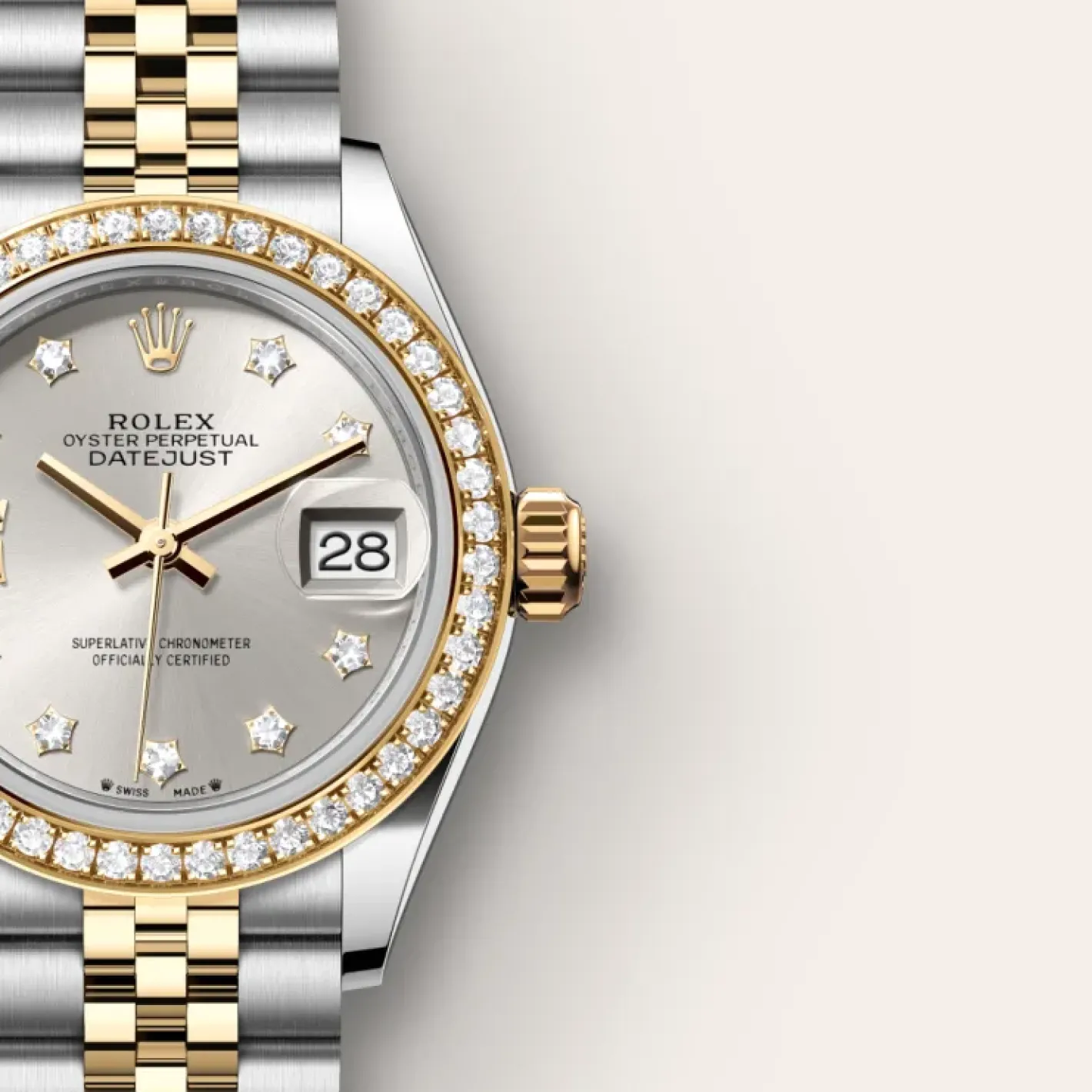 Rolex Lady-Datejust Rolesor amarillo —combinación de acero Oystersteel y oro amarillo Outlet