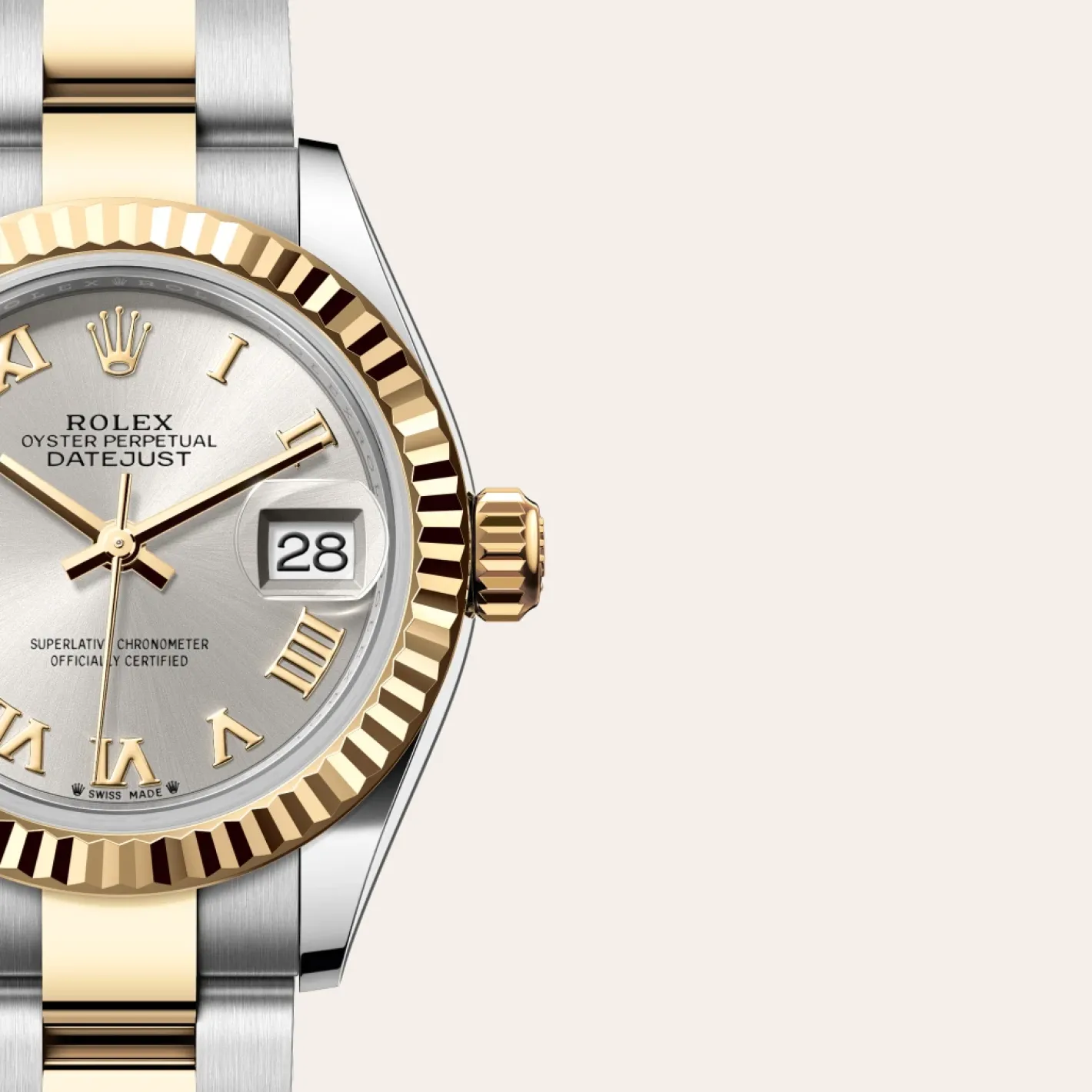 Rolex Lady-Datejust Rolesor amarillo —combinación de acero Oystersteel y oro amarillo Discount