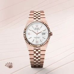 Rolex Land-Dweller 36 Oro Everose de 18 quilates Best