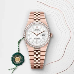 Rolex Land-Dweller 36 Oro Everose de 18 quilates Clearance