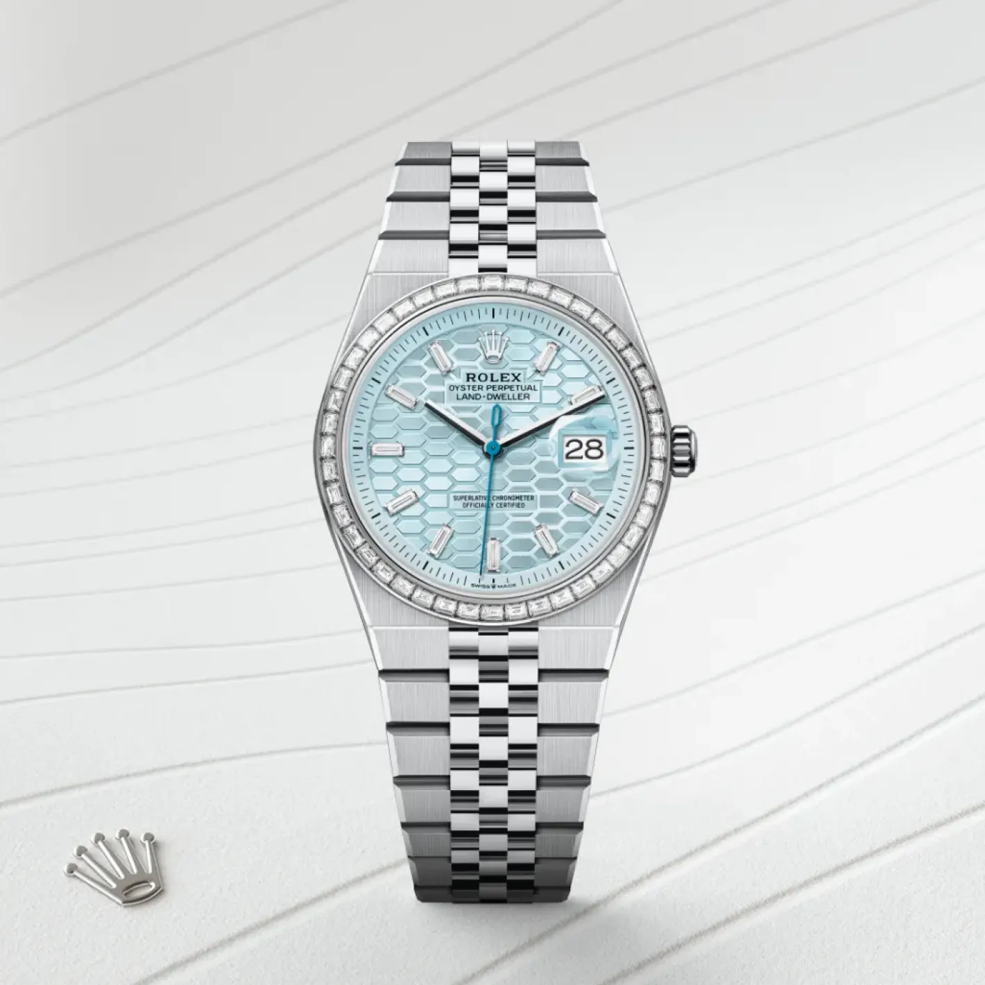 Rolex Land-Dweller 36 Platino Outlet