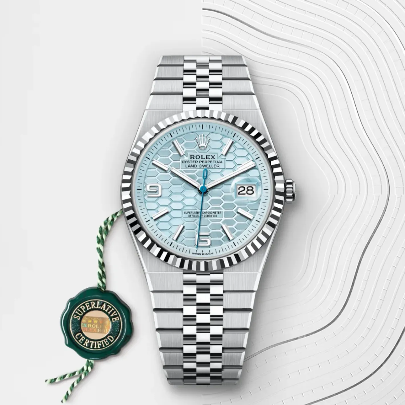 Rolex Land-Dweller 40 Platino Outlet