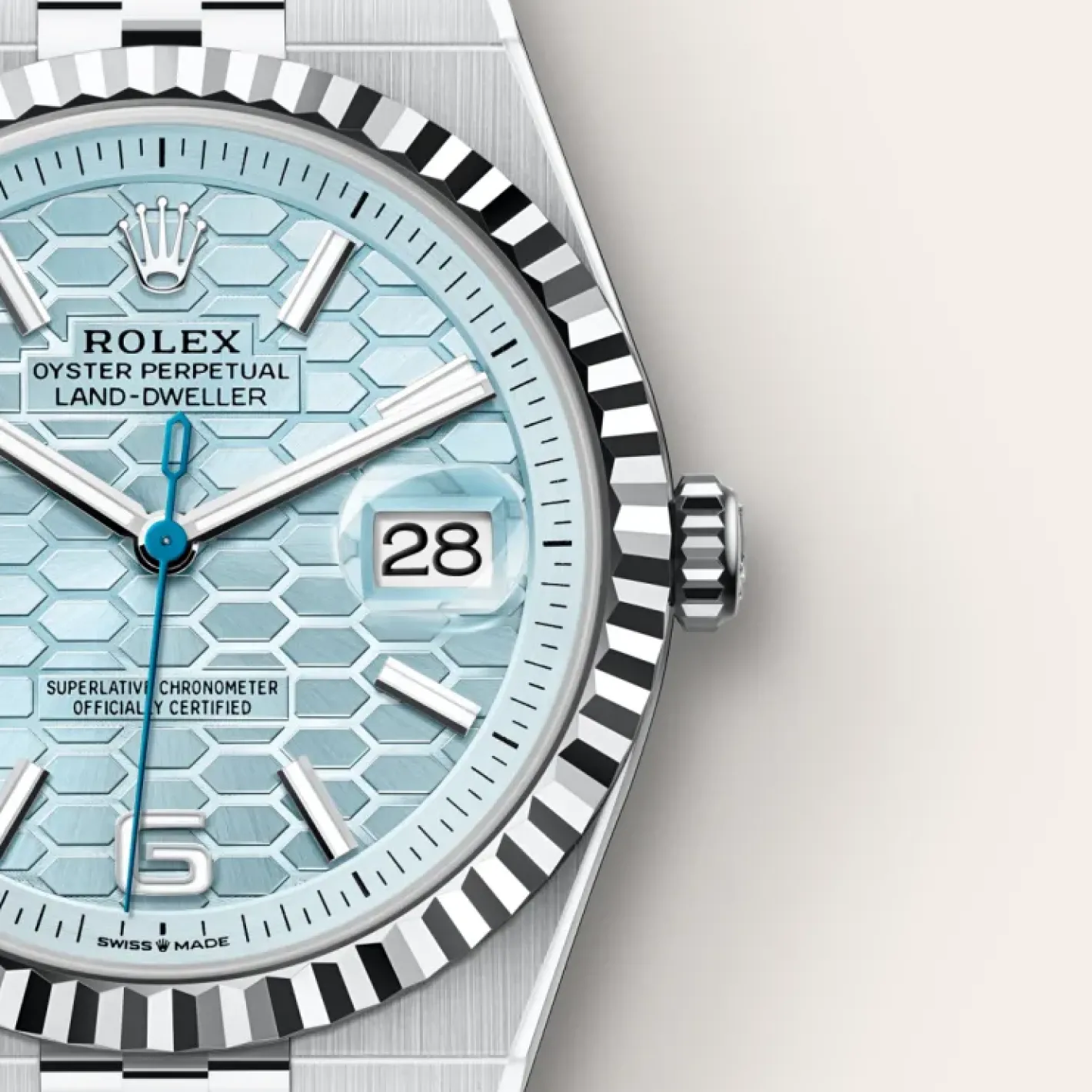 Rolex Land-Dweller 40 Platino Outlet