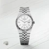 Rolex Land-Dweller 36 Rolesor blanco —combinación de acero Oystersteel y oro blanco Fashion