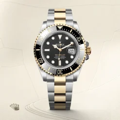 Rolex Sea-Dweller Rolesor amarillo —combinación de acero Oystersteel y oro amarillo Hot