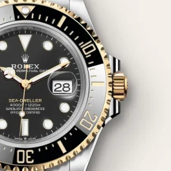 Rolex Sea-Dweller Rolesor amarillo —combinación de acero Oystersteel y oro amarillo Hot