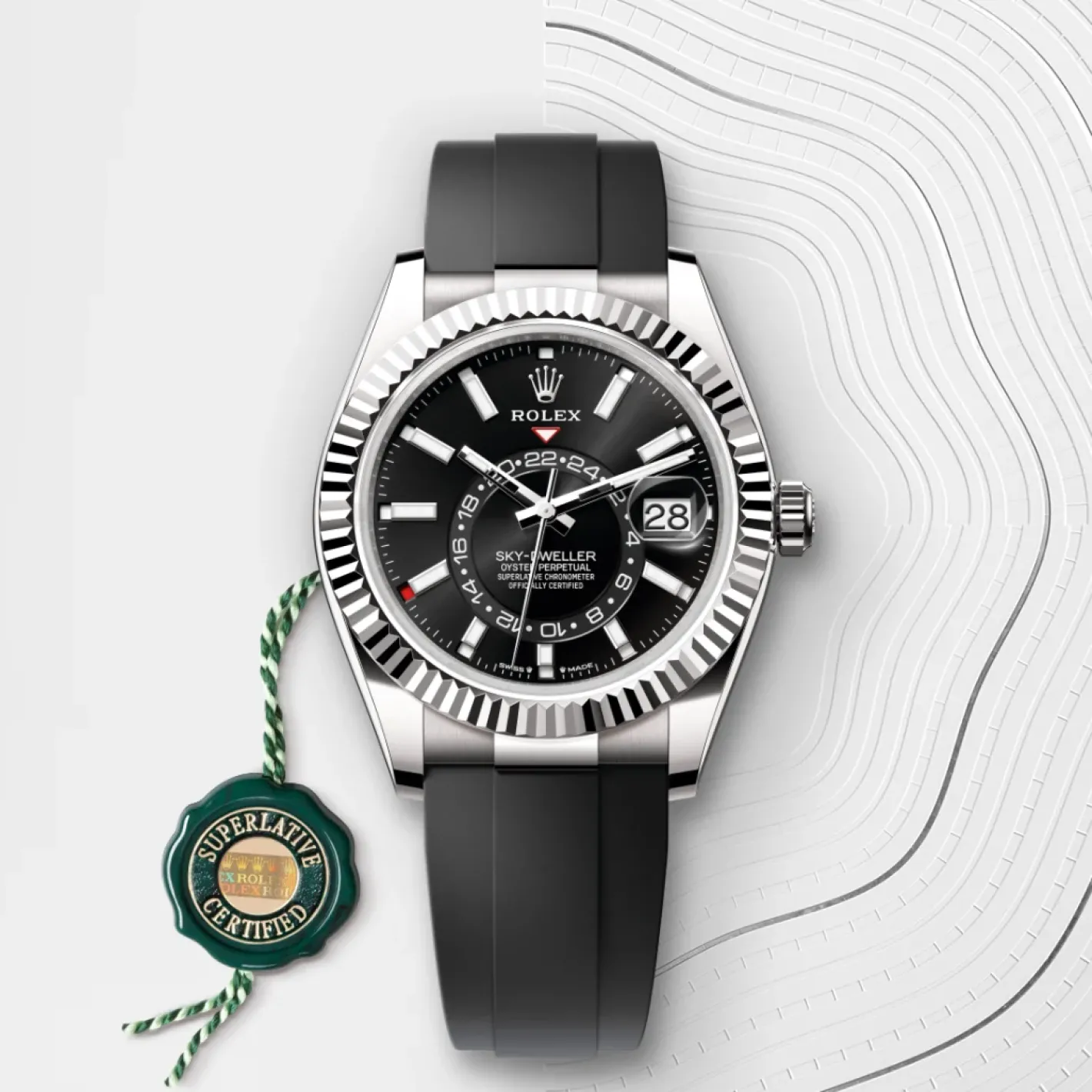 Rolex Sky-Dweller Oro blanco de 18 quilates Outlet