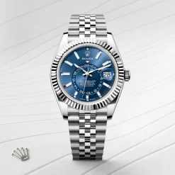 Rolex Sky-Dweller Rolesor blanco —combinación de acero Oystersteel y oro blanco Fashion