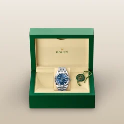 Rolex Sky-Dweller Rolesor blanco —combinación de acero Oystersteel y oro blanco Fashion