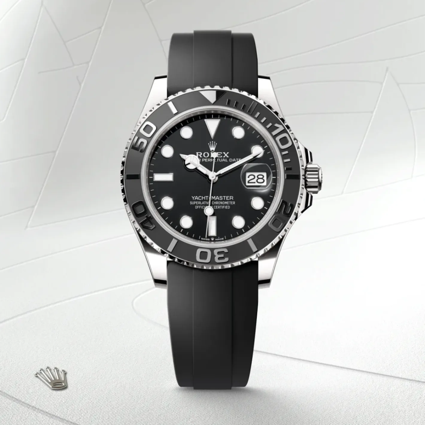 Rolex Yacht-Master 42 Oro blanco de 18 quilates Hot