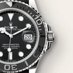 Rolex Yacht-Master 42 Oro blanco de 18 quilates Hot
