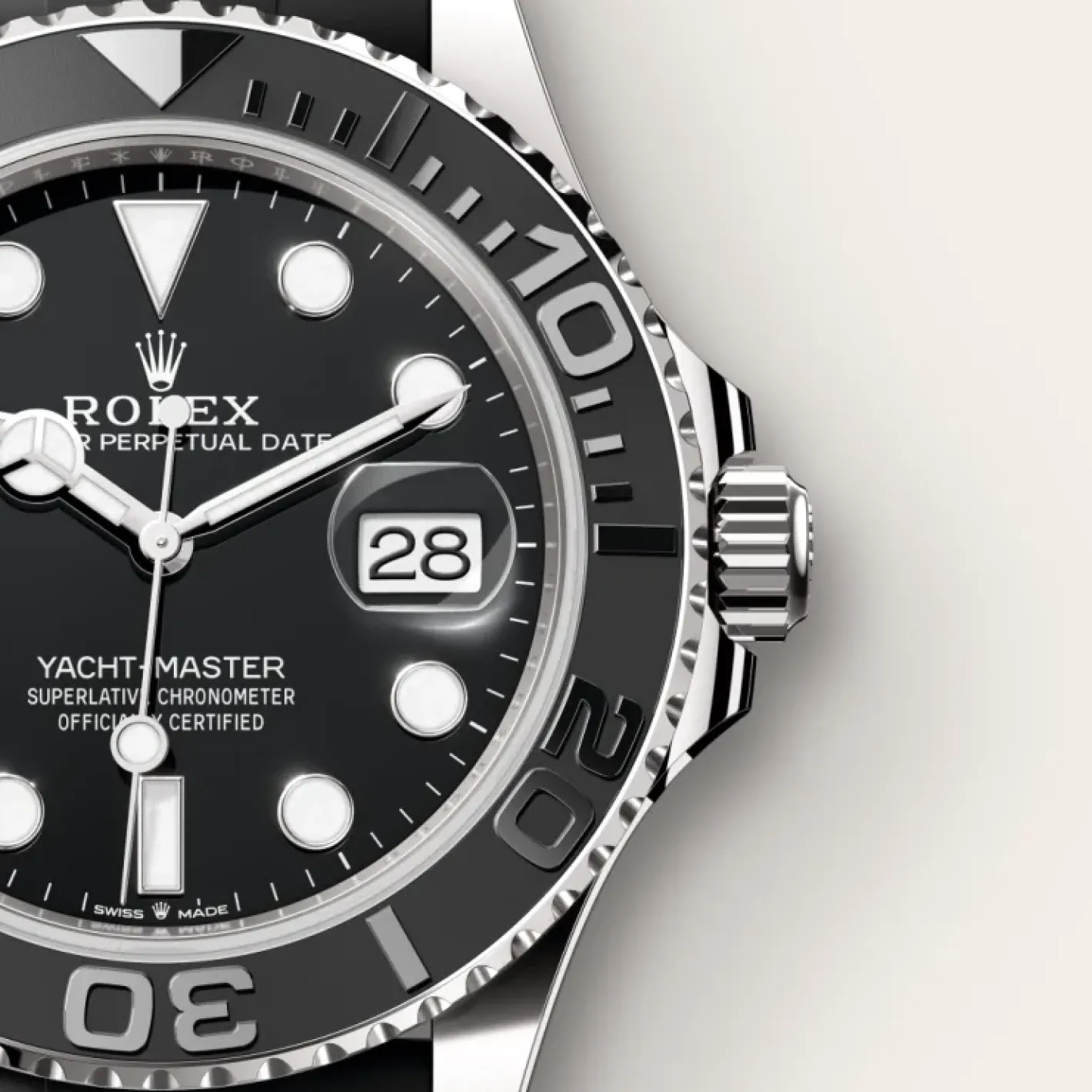 Rolex Yacht-Master 42 Oro blanco de 18 quilates Hot