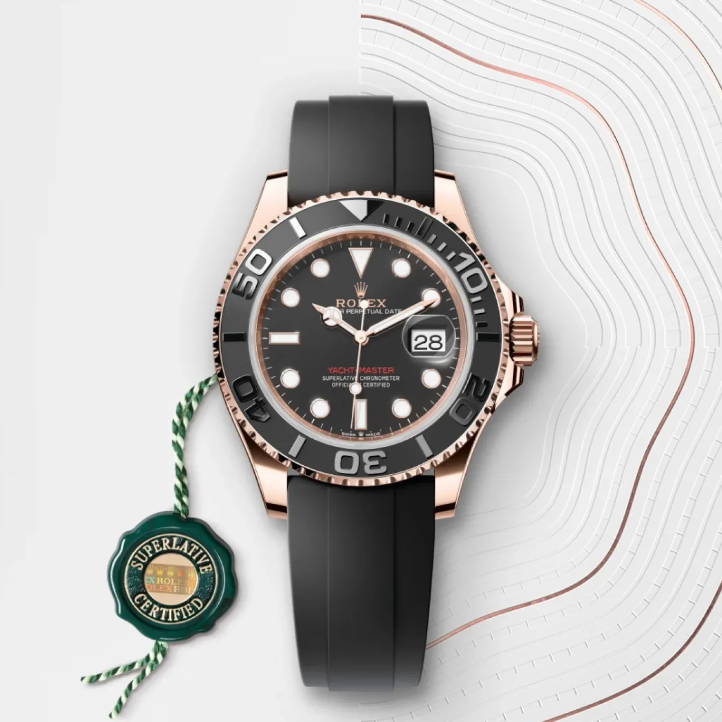Rolex Yacht-Master 40 Oro Everose de 18 quilates Discount