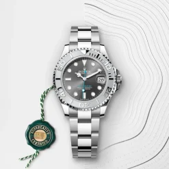 Rolex Yacht-Master 37 Rolesium —combinación de acero Oystersteel y platino New