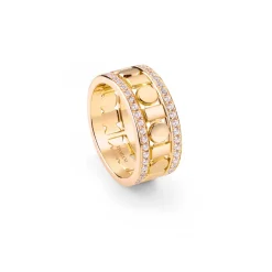 Damiani Sortija de Oro Amarillo Belle Époque Reel Clearance
