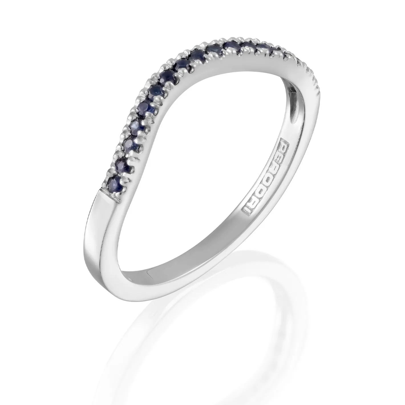 Perodri Sortija de Oro Blanco Outlet