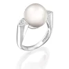 Perodri Sortija de Oro Blanco Sale