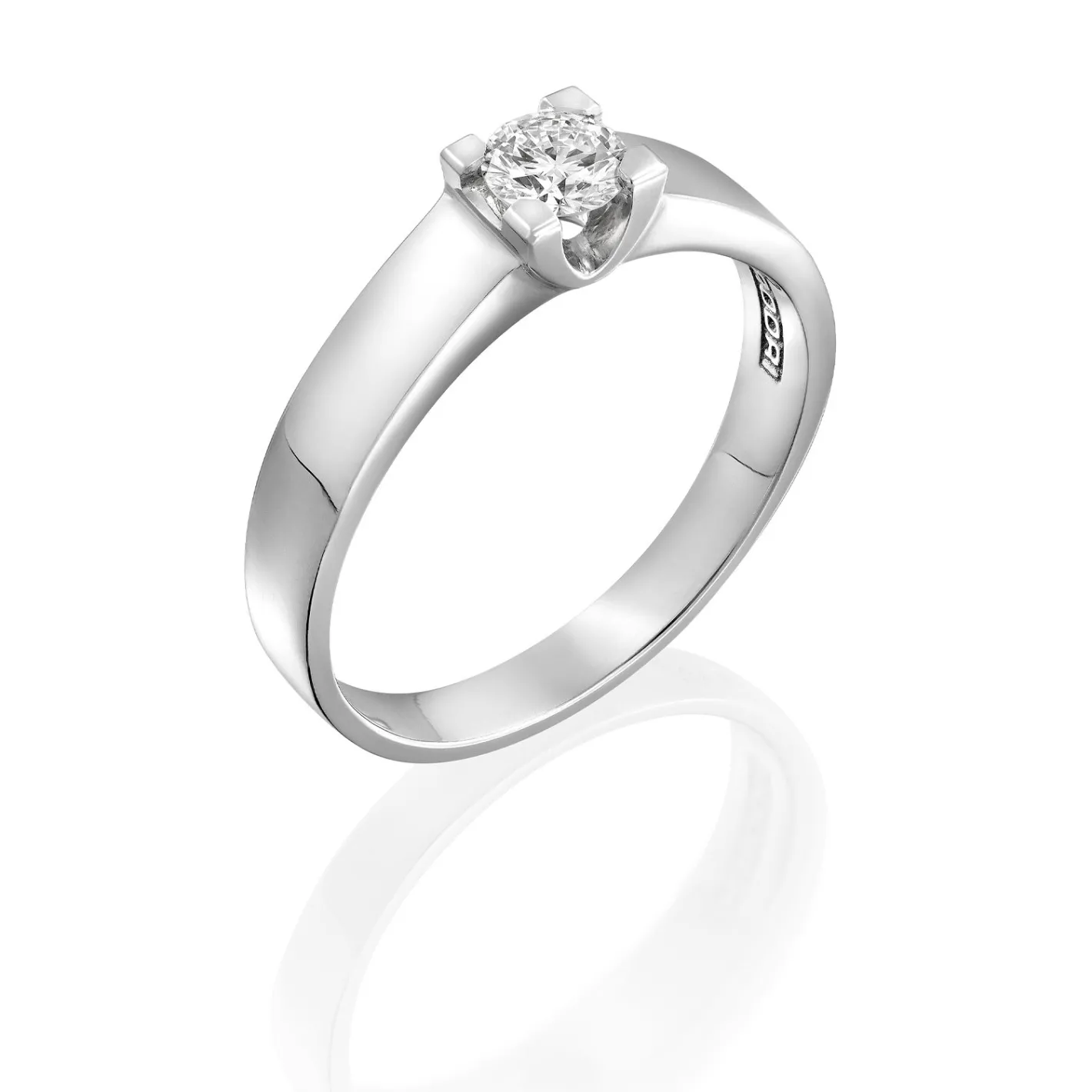 Perodri Sortija de Oro Blanco Discount