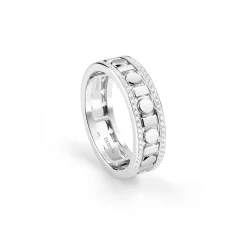 Damiani Sortija de oro blanco Belle Époque Reel Online