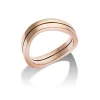 Perodri Sortija de oro rosa New