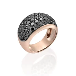 Perodri Sortija de Oro Rosa Hot