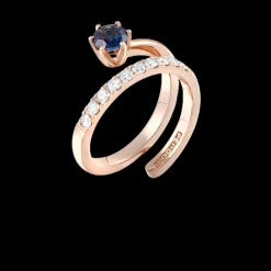 Perodri Sortija de Oro Rosa Outlet
