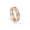 Damiani Sortija de oro rosa Belle Époque Reel Best