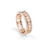 Damiani Sortija de oro rosa Belle Époque Reel New