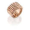 Perodri Sortija de oro rosa facetado Clearance