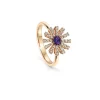 Damiani Sortija de oro rosa Margherita Clearance