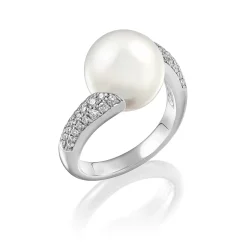 Perodri Sortija Oro Blanco New
